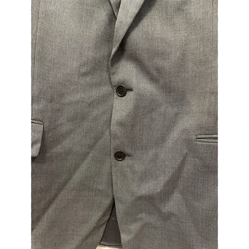 Brooks Brothers Loro Piana‎ Blazer Men 46L Long Grey Super 110s Wool Sport Coat